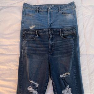 American Eagle Ripped Skinny Jeans Bundle/ Size 18